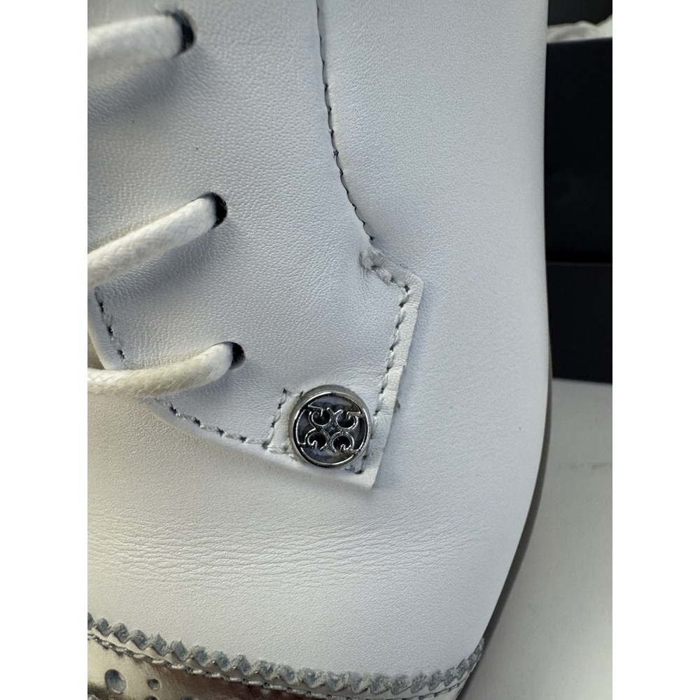 New G/FORE Gallivanter Cap Toe White Snow / Sharkskin Golf Shoes Size 7.5 NIB - Picture 5 of 10